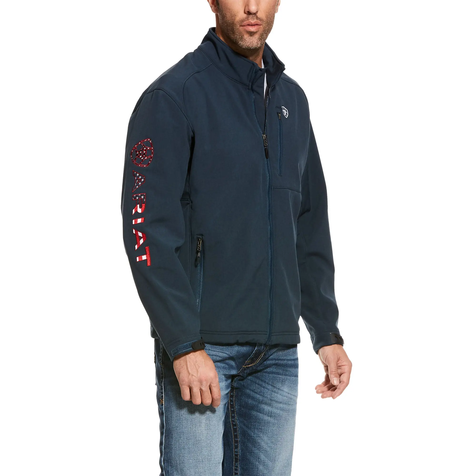 Ariat Logo 2.0 Softshell Jacket INDIGO AMERICANA