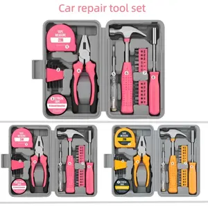 Tool Set New Year Gift, 24-Piece Carbon Steel Car Repair Kit, Professional Tools, High Hardness Hand Tools, Universal Auto Motorcycle, Automotive Tool Kit