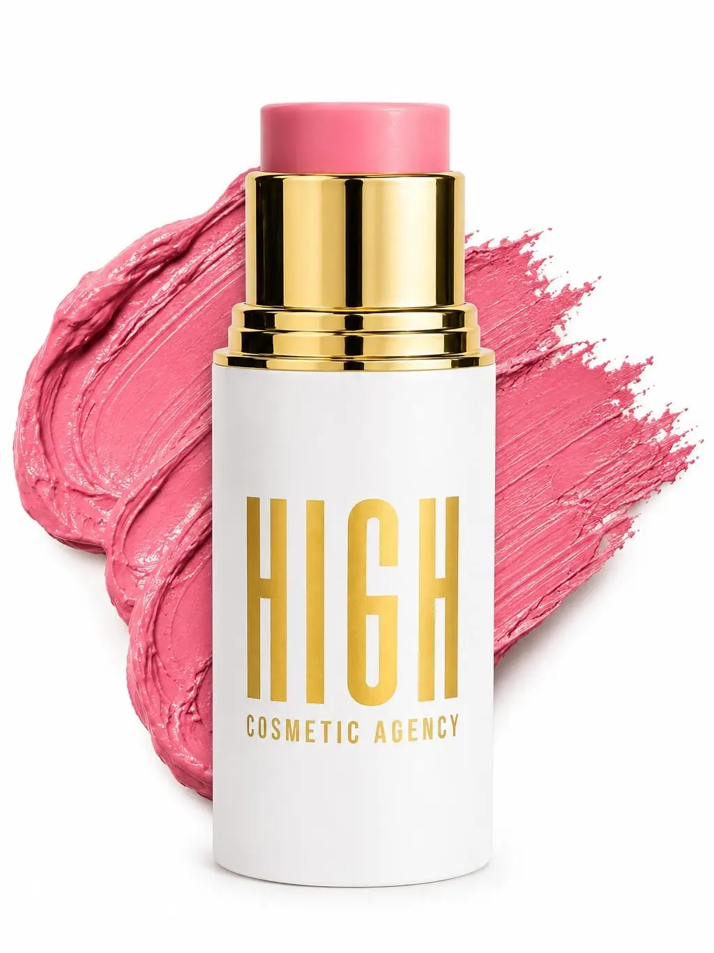 High Cosmetic Agency Cream Blush Stick – Shy Blush | Buildable Cream Blush for Cheeks | Smooth Satin Finish | Lightweight Blendable Makeup | Vegan & Cruelty-Free
