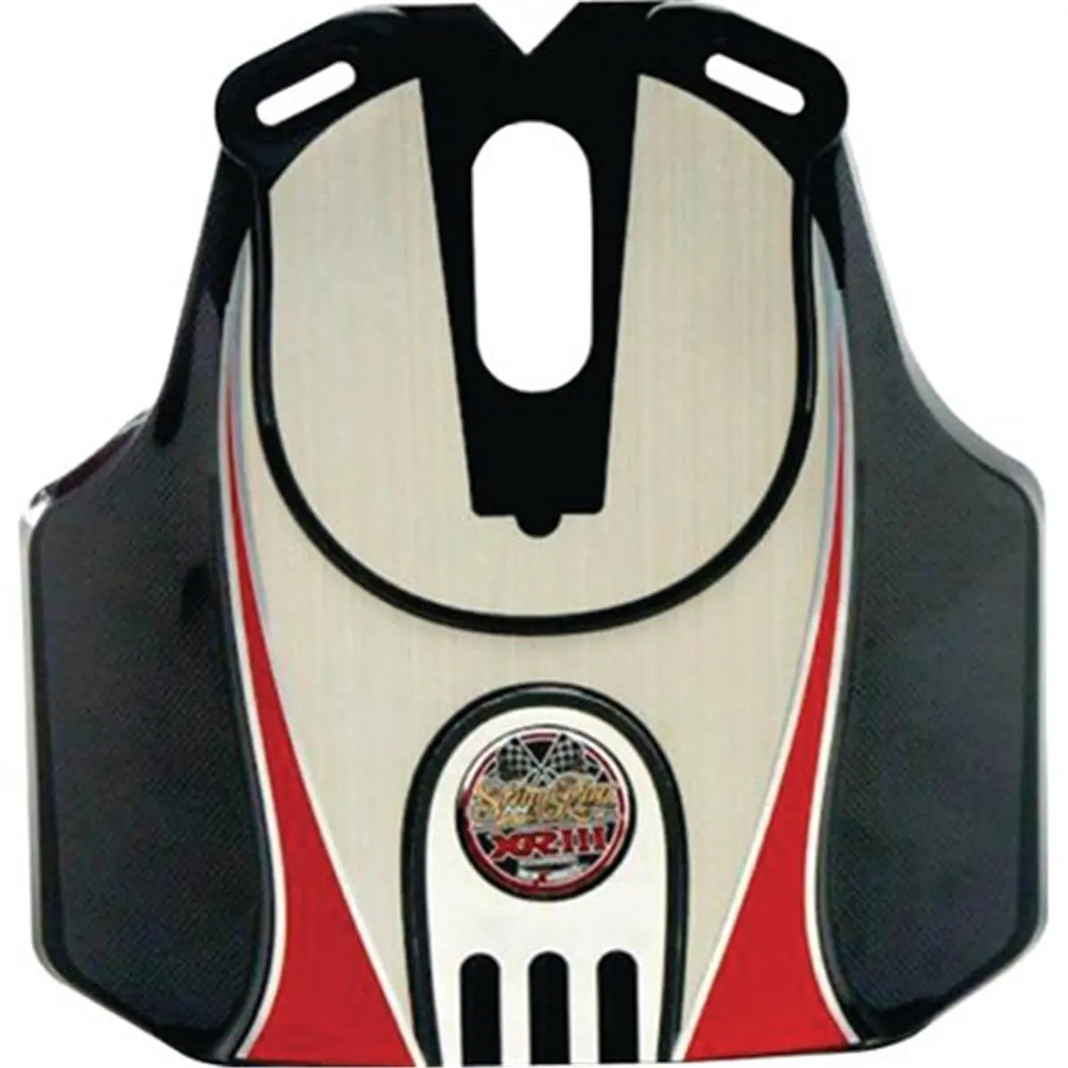 Marine Dynamics 3002.5560 Stingray Junior XRII Hydrofoil Stabilizer, 2.25 lbs, 5"h x 17"w x 13"l, Eliminates Chinewalking, Reduces Bow Rise, Stops Porpoising, Wipes Out Cavitation, Plans Up to 50% Faster for Kayaking Water Sports, Planes Up To 50% Faster,