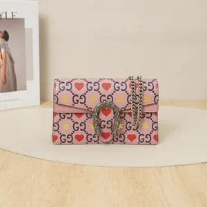 Pre-owned GUCCI Leather Shoulder Bags Dionysus Mini Bag DS049963 A120