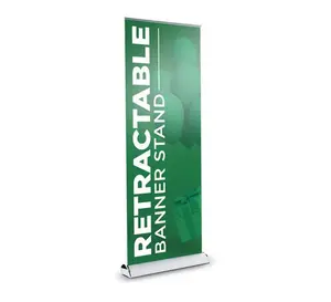 Custom Printed High Quality Retractable Banner Stands 30" x 78"