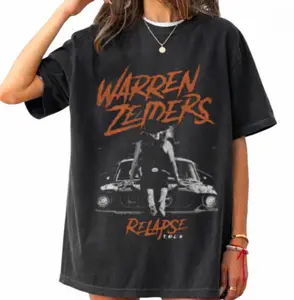 Comfort Colors Warrenn Zeiders Graphic T-Shirt, Country Music Western Style Vintage Car Art Tee, Merch Pretty Little Poison Shirt, Gift for Fan