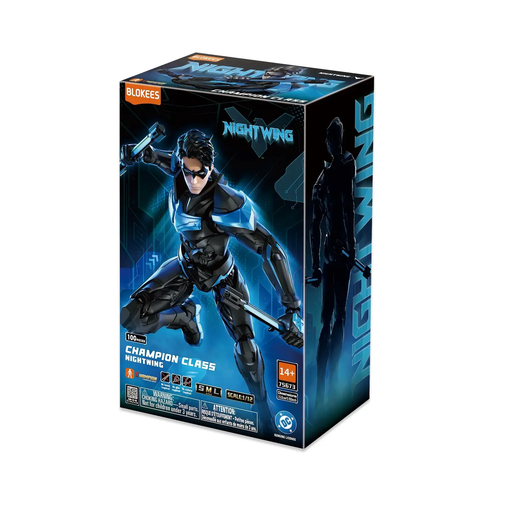DC Champion Class Nightwing | Blokees