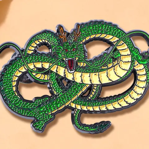Cute Dragon Design Lapel Brooch Pin Clip As Gift, Cartoon Animal Theme Alloy Badge for Daily Vacation Holiday Party Gift Jewelry Lapel Pins