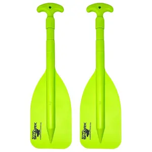 SandShark Telescoping Emergency Boat Paddle Lightweight Boat Paddles-High Impact Molded Nylon, 22''-42'' Twist Lock Aluminum Jetski Boating Kayak Ore