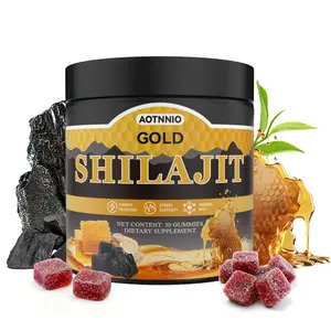 Gold Shilajit Gummies with Organic Manuka Honey | Energy & Stamina Support | 30 Dietary Supplement | DealsForYouDays