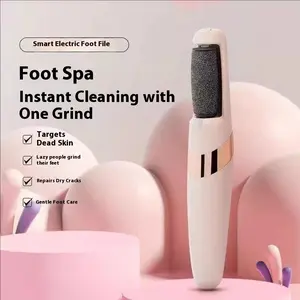 Electric foot grinder, portable electric foot grinder, removable foot grinder, clean dead skin feet and callus pedicure Manicure Nail footcallusremover Adjustable rechargeable electric foot callus remover