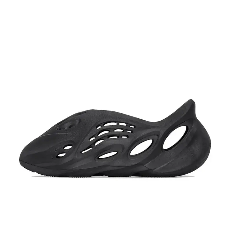 Adidas Yeezy Foam RNR Onyx Men’s Slip-On Shape Walking Shoes - Lightweight, Breathable Sandal with Half Sizes, Futuristic Look for Daily Wear Casual Sports Footwear