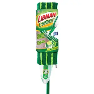 Libman  15.5 in. Freedom Flat Spray Mop - Green - Pack of 4