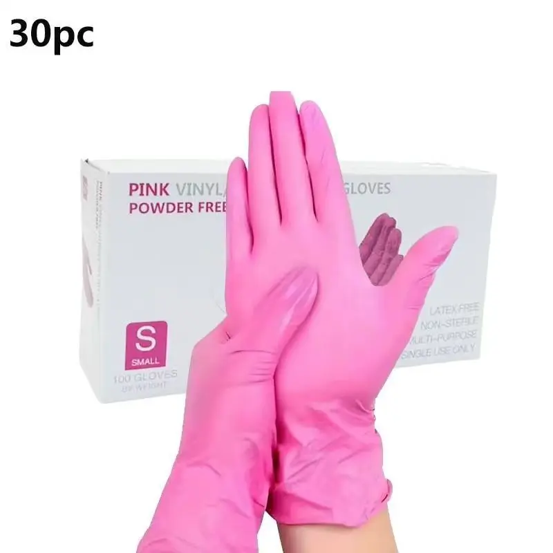 Nitrile Disposable Gloves, Lightweight Multi-Purpose Gloves for Home Cleaning, Pet Care, Dyeing and Kitchen Use, Lead-Free and Alcohol-Free, Powder Free Gloves