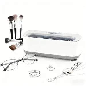 Ultrasonic Jewelry Cleaning Machine, 48KHz Ultrasonic Cleaner, suitable for jewelry, eyeglasses, rings, retainers, watch bands, dentures