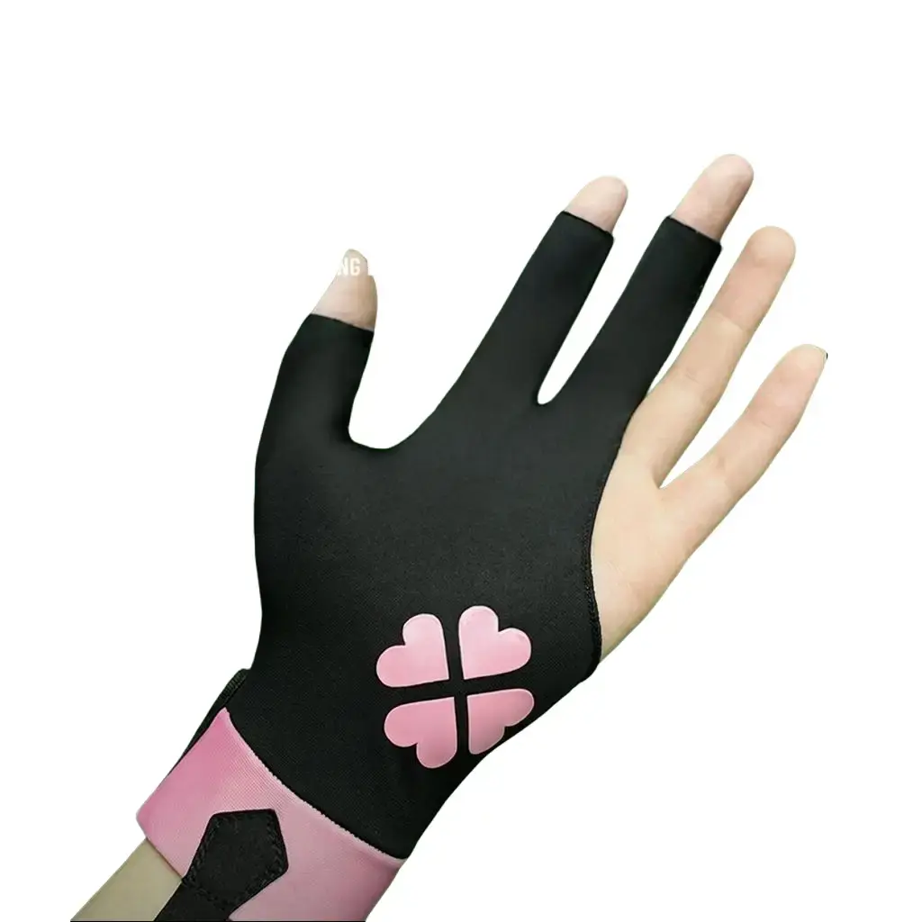 Premium Breathable Stretch Cotton Half-Finger Billiards Gloves for Men and Women – Enhanced Grip, Sweat-Wicking Fabric, Ideal for Pool Hall Play and Competitive Cue Sports Practice