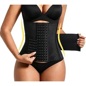 Tummy Control Ab Belt Trimmer Cincher Workout Waist Trainer for Women Corset Body Shaper Shapewear