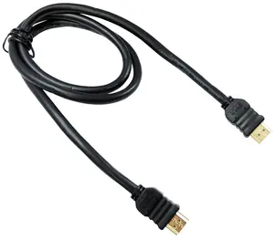 3ft High-Speed HDMI Cable with Gold-Plated Connectors, Quad-Shielding Audio & Video Accessory for LCD, DVD Digital Equipment, Accessories
