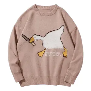 Winter pink sweater