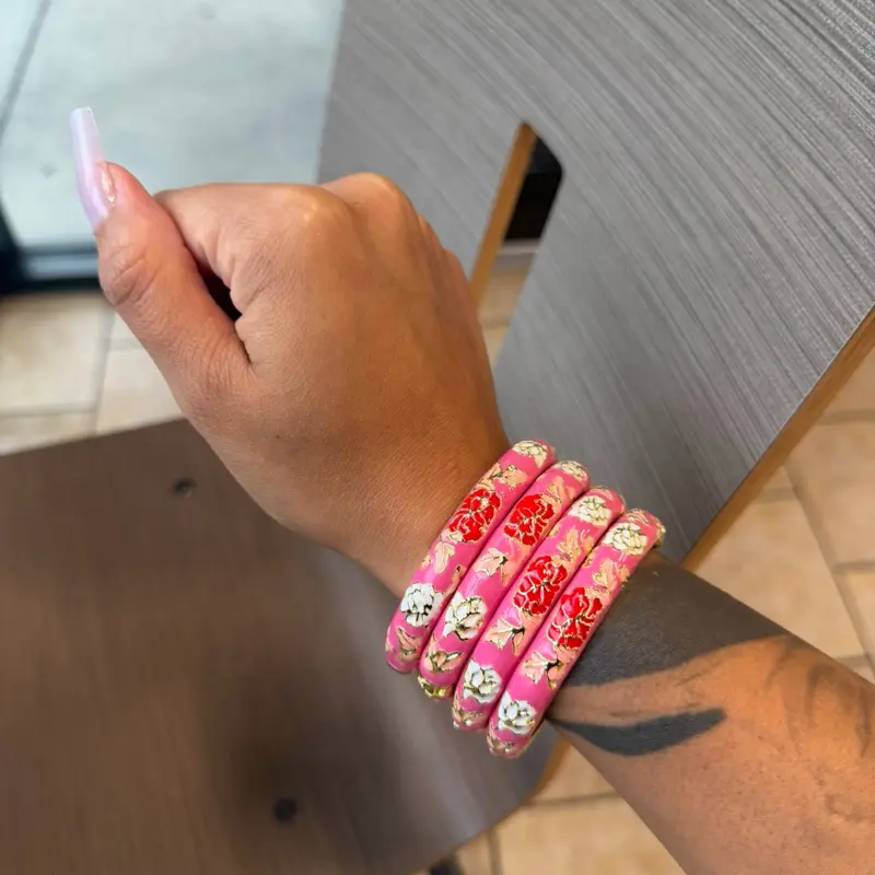 Pretty And Pink Bangle