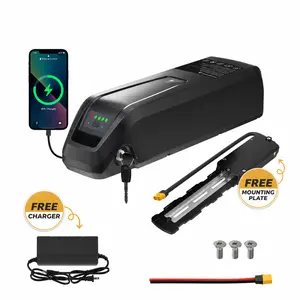 48V 10.4Ah Lithium ebike Battery with USB Output & LED Indicator – Compatible with 250W–1000W Motors for Electric Bikes Mountain Models Commuting Scooter
