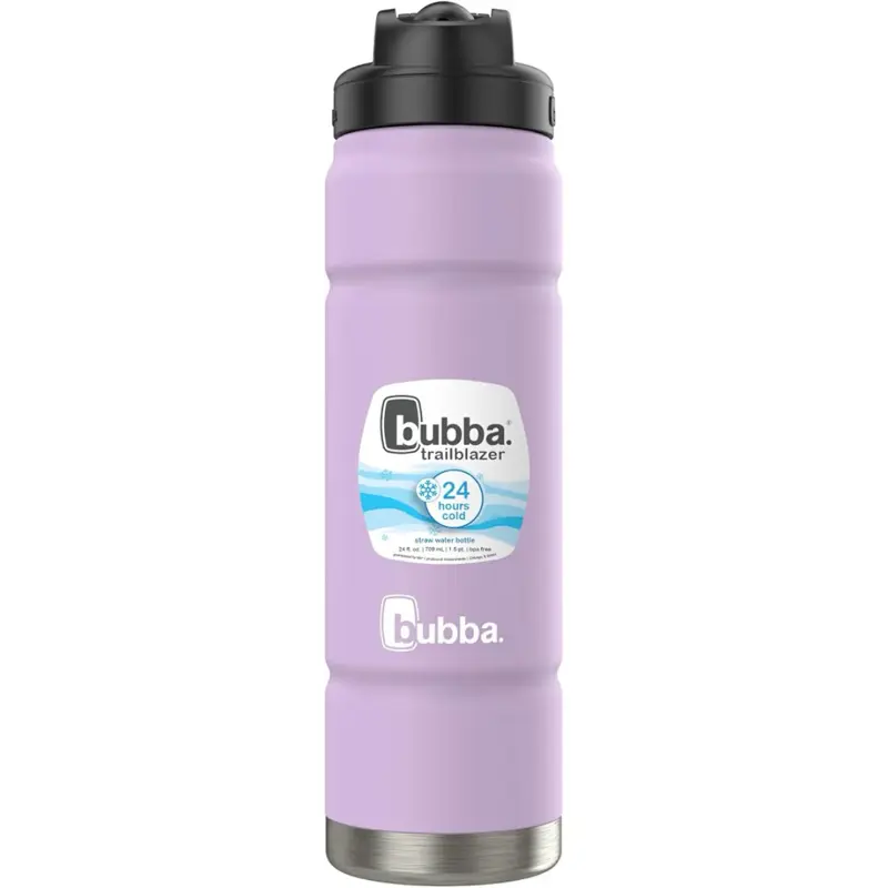 Bubba Trailblazer Stainless Steel Water Bottle, 24 Oz - Purple