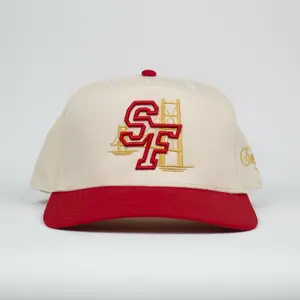 Elevate Series San Francisco Hat - SnapBack Classic Design for Fans and Casual Wear, Ideal for Supporting the Team