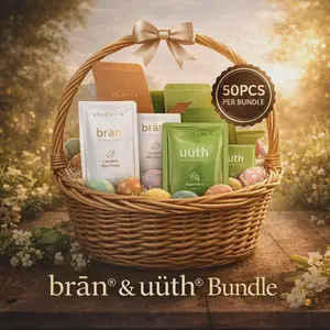 brān & Uüth Bundle - 25 Snaps Each (15mL) Wellness Supplements for Energy, Focus, and Vitality - Healthcare & Vitamin