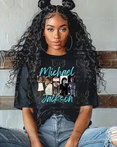 Michael Jackson King of Pop Graphic T-Shirt, King of Pop Vintage Album Cover T-Shirt