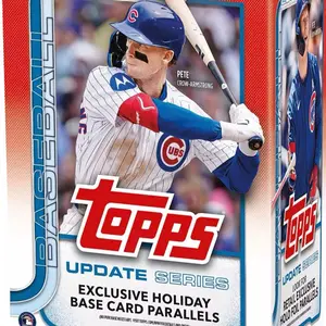 Topps Update Series Exclusive Holiday Base Card Parallels Pete Crow-Armstrong Chicago Cubs Trading Card