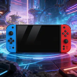 G90 Retro Portable Handheld Game Console, 7.0 Inch HD Screen, Comfortable 3D Buttons, 4000mah Large Capacity Battery, Best Gift Choice, Handheld Gaming Console
