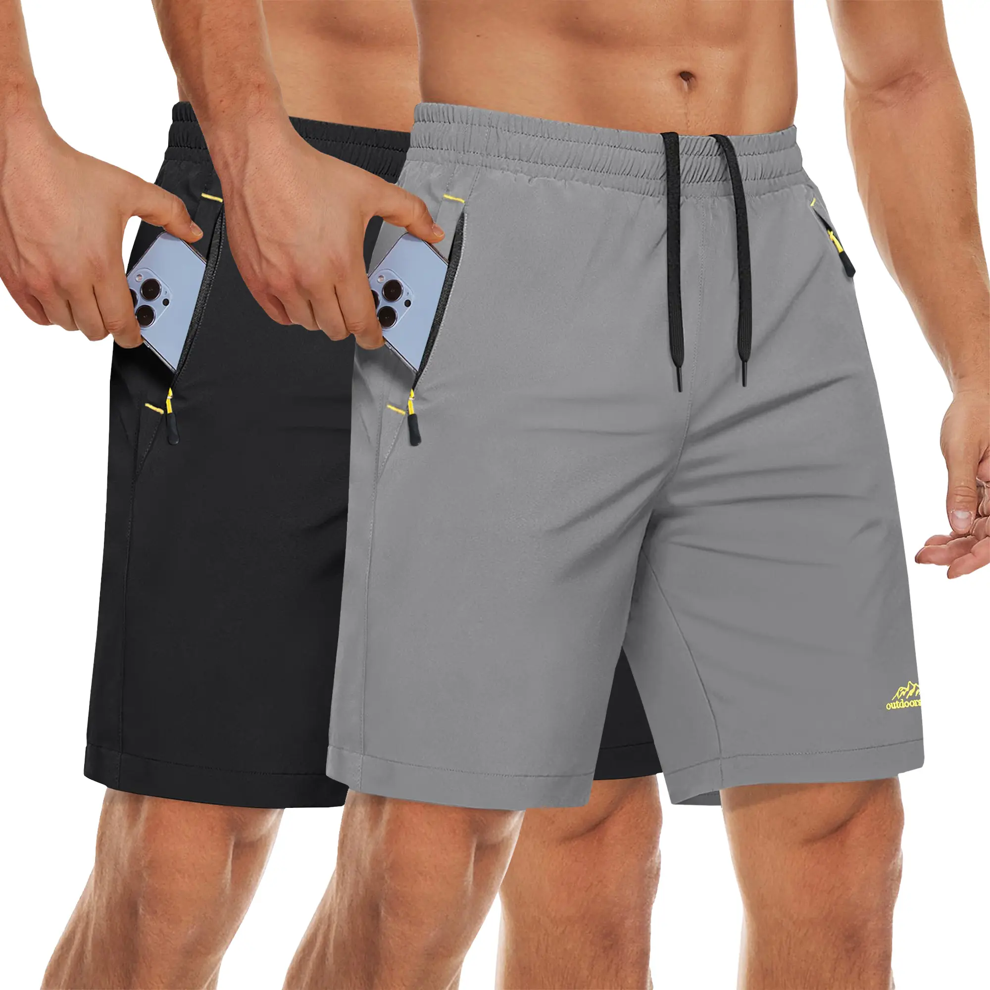 Size 32, Black+Light Grey