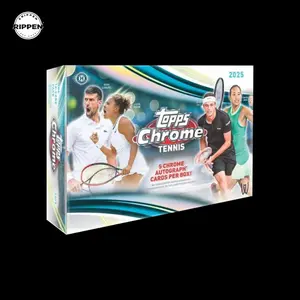 2025 Topps Chrome Tennis Breakers Delight Box - Topps Tennis Cards