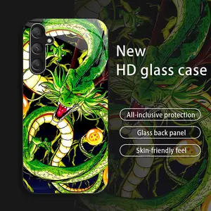 Suitable for [Galaxy S25 ] New creative dragon pattern dragon head mobile phone case HD glass mobile phone case affordable anti-fall and anti-fingerprint-9527