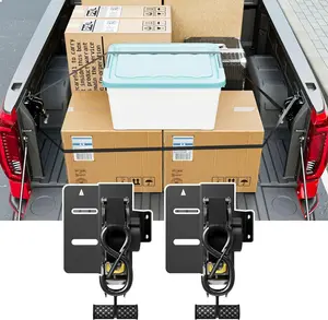 xipoqix 2PCS Retractable Ratchet Straps Compatible with 2019-2026 Chevy Silverado GMC Sierra 1500 Retractable Tie Down Straps Replacement for 2019-2026 Chevy Silverado Accessories