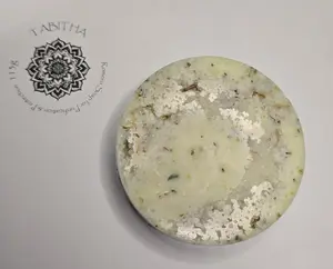 Rosemary, Ruda, Basil, and Salt Esoteric Soap for Purification and Protection - Hand Made in the USA Artisanal Bar Soap (100g)