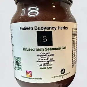 Natural Infused Seamoss Gel Edible Supplement