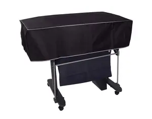 The Perfect Dust Cover, Black Nylon Short Cover for HP DesignJet Z6 44-in Postscript Printer, Anti Static Waterproof Cover, Dimensions 71''W x 27.4''D x 14''H by The Perfect Dust Cover LLC