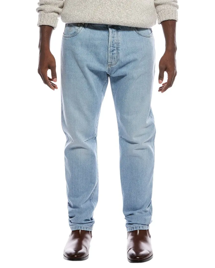 Brunello Cucinelli Light Wash Leisure Fit Jean