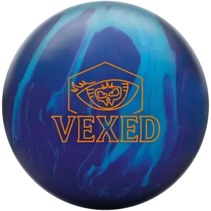 Radical Vexed Bowling Ball - Sky Blue/Purple/Navy