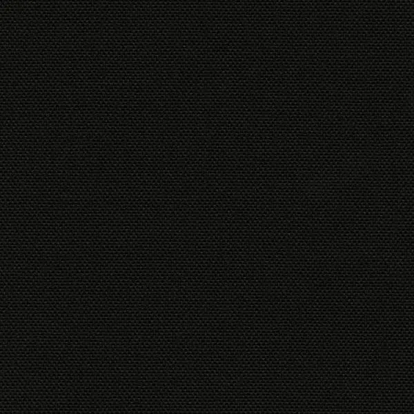 Kodra 1000-9009 Polyurethane Coated Nylon Fabric, Black, Solid Plain Denier Material for Backpacks & Bags