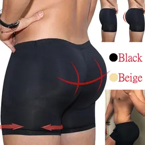 Men's Thickened Hip Lifting Pants Shaping Boxer Briefs Men's Hip Lifting Shorts Men's Shaping Pants