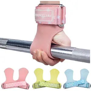 Weight Lifting Wrist Straps for Maximum Grip Support,Lifting Strap for Weightlifting, Gym Grips Hook for Deadlifts, Powerlifting, Heavy Shrug Women/Men