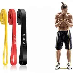 3 Ps Resistance Bands Set ( + + ), Fitness Bands, Pull-Up Assist Band for Strength Training, Yoga, Pilates, Physical Therapy, Home Gym Equipment