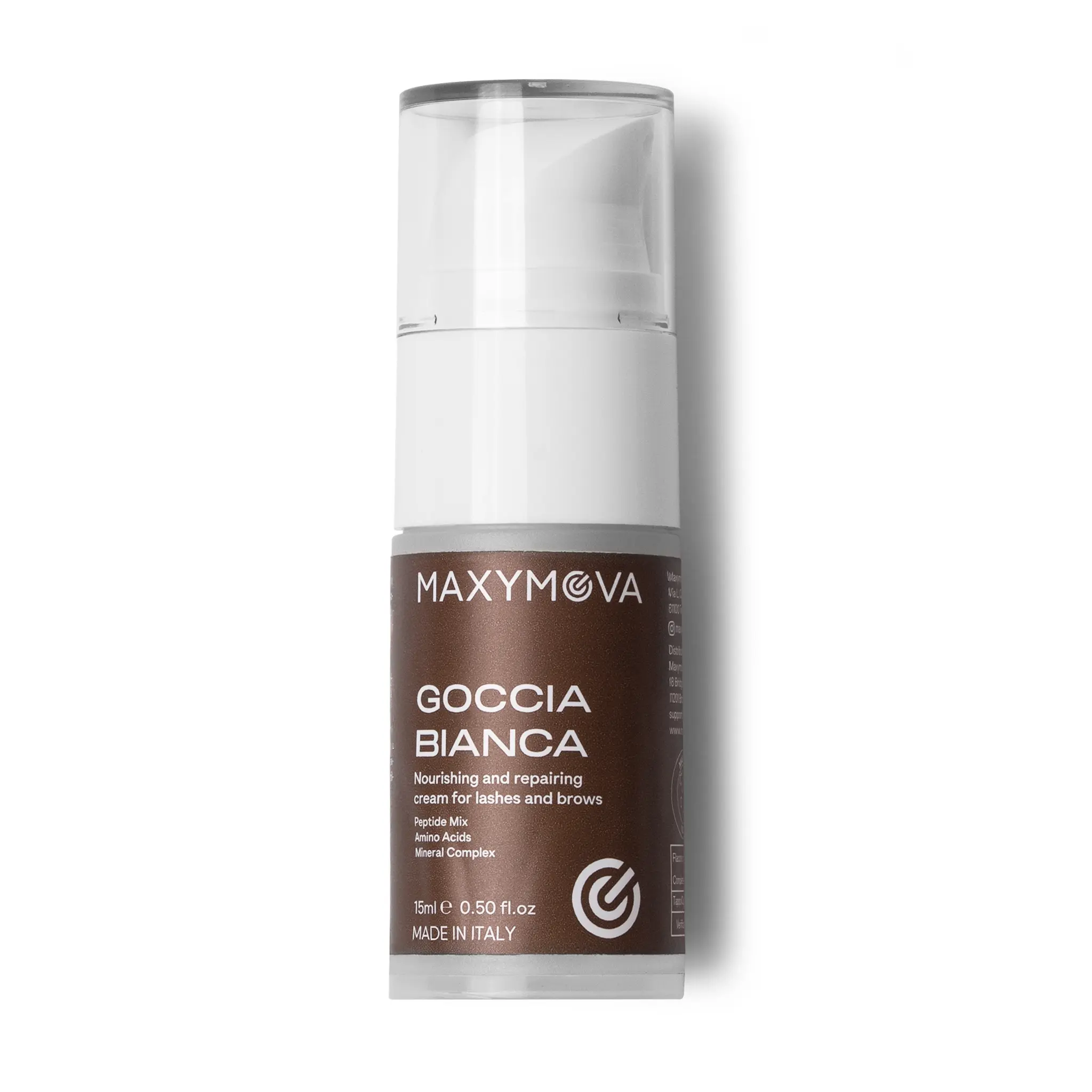 Goccia Bianca - Maxymova NOURISHING AND REPAIRING CREAM LASH & BROW LAMINATION
