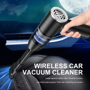 9500Pa Car Vacuum Cleaner Portable Cordless Handheld Vacuum Cleaner, Vacuum Cleaner & Air Purifier, Sofa, Office, Pet, Home highpower vacuum steam cleaner fantik  car hand vacuum mini car air duster car home