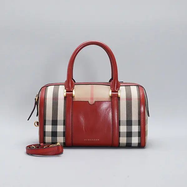 Pre-owned BURBERRY PVC Shoulder Bags Speedy Boston MM Crossbody Bag BGP201585