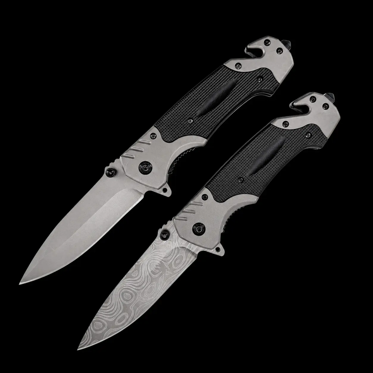 Multi-Function Folding Knife with Glass Breaker and Seatbelt Cutter, Compact Camping and Outdoor Tool, Unique Gift for Men