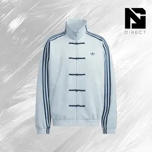 Adidas Originals CTT Jacket 'Blue'– Men's Lifestyle Sneakers – Shoes For Man -Vintage-Spring & Summer-Inspired Running Shoes, Shock-Absorbing Comfort, Gym To Streetwear Casual Wear-back to school-KT3846