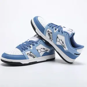 CHARGE-4WARD C4-SOAR Men's Sneakers Blue and White Athletic Shoes, Size 8.5 (US)
