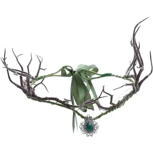 Floral Crown Women Flower Headband Floral Headpiece Halo Wedding Party Festival Photos