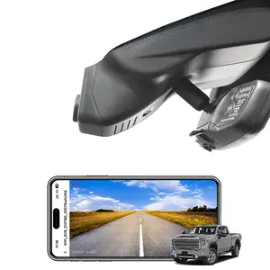Mangoal 4K Dash Cam fit for GMC Sierra 1500 2022-2026 HD 2024-2026 Pro SLE Elevation SLT AT4X Denali Ultimate Accessories Model C