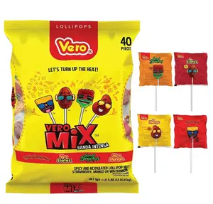 Vero banda fuego mix assorted lollipop Vero banda fuego mix assorted lollipop